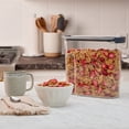thumbnail image 4 of Rubbermaid Brilliance - Contenedor hermético para almacenamiento de alimentos para cereales, inastillable, sin BPA y apto para lavaplatos, capacidad de 32 onzas, 4 of 11