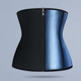 thumbnail image 2 of Entrenador De Cintura Cinturón de vientre de vaina adelgazante para mujer transpirable para reparación posparto (XL azul), 2 of 8