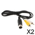 thumbnail image 1 of BELOVING Câble Audio Vidéo 2x1.8m AV TV RCA 5 Broches pour Version Modèle 1, 1 of 7