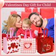 thumbnail image 6 of 120 Pcs Valentine's Day Gift Reusable Treat Bags with Handles - Non Woven Waterproof Goody Bags for Gifts & Party Favors, 6 of 6