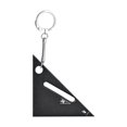 thumbnail image 3 of Escuadra de carpintero para carpintería, herramienta de medición de aleación de aluminio Negro, 3 of 9