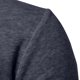 thumbnail image 3 of pstuiky hombres de manga larga, Blusas y camisas de manga larga con cuello en V y color liso para hombre salir tops xxl, 3 of 7
