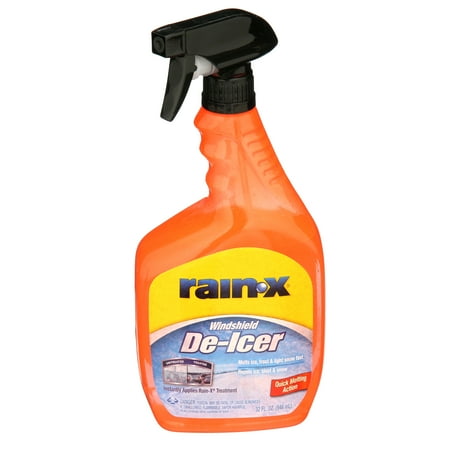 Rain-X De-Icer for Window, Wiper and Windshield Spray, 32 Fl oz