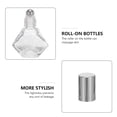 thumbnail image 2 of FELTECHELECTR 12Pcs Refillable Bottle Travel Friendly Tiny Glass Bottles Steel Ball, 2 of 8