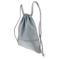 thumbnail image 2 of Bolsa con cordón Sharpla para gimnasio con correa para el hombro playa viajes deportes natación gris, 2 of 8