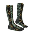 thumbnail image 4 of Lsque Lilies Flowers Printed Crew Socks Men's Women's LightWeight Thin Casual Calf Socks ,Knee High Socks,Cotton Socks, 4 of 9