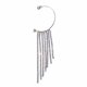 thumbnail image 1 of Fiudx Pendientes Largos con Borlas y Diamantes Brillantes para Mujer, Sin Perforaciones, 1 Par, 1 of 5