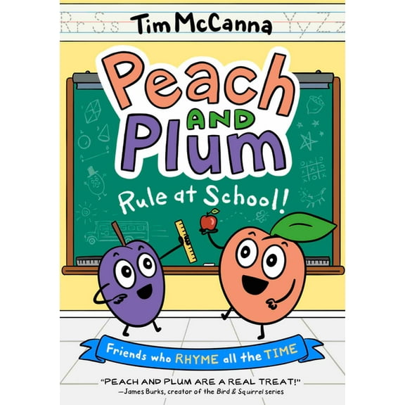 Peach and Plum Peach and Plum: Rule at School! (a Graphic Novel), Book 2, (Hardcover)