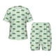 thumbnail image 1 of Balery Cute Crocodile Conjunto de Pijama Infantil de Manga Corta con Estampado – Ropa de Dormir de Algodón Suave-X-Large, 1 of 6