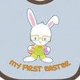 thumbnail image 4 of Inktastic My First Easter Boys Baby Bib, 4 of 4