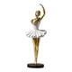 thumbnail image 5 of Estatua de bailarina, figura de resina para niña, estilo europeo, decoración de escritorio para el hogar, arte Estilo B Aureato, 5 of 9