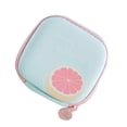 thumbnail image 4 of Maoww Square Mini Cute Headset Box Little Fresh Zipper Children Purse Key Storage Wallet Pouch Bag Gift, 4 of 8