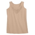thumbnail image 4 of Woman Within Plus Size Beaded Tank Top, 4 of 6