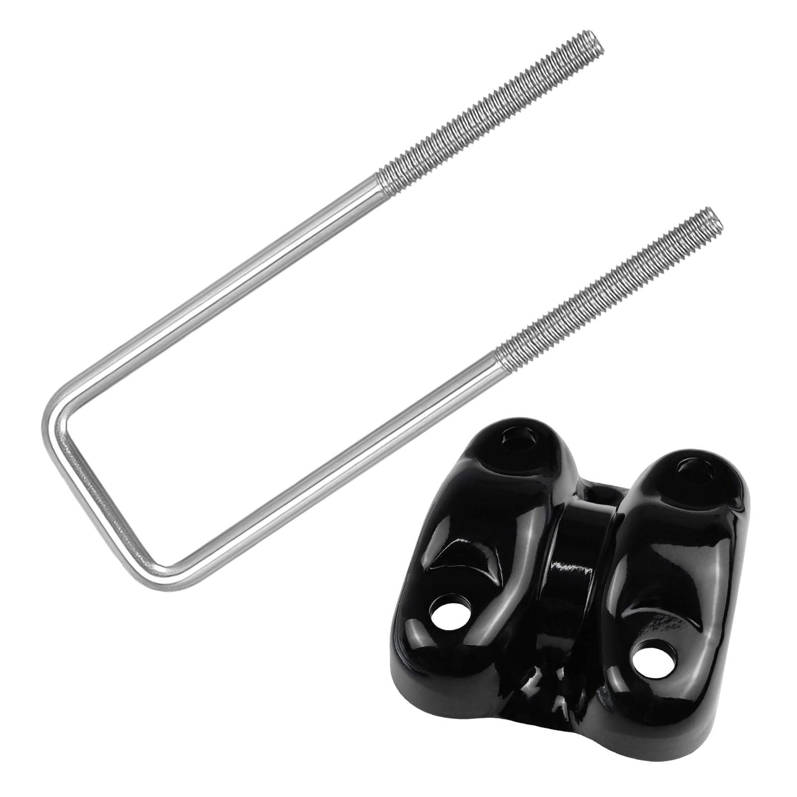 Hex Autoparts Rear Axle Leaf Spring U-Bolts & Plates 15592585 15592586 for 1988-2000 Chevrolet C1500 K1500 Silverado Tahoe Suburban GMC Yukon Cadillac Escalade Axle U Bolts and Plates Kit