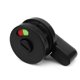 thumbnail image 2 of Accesorios para mamparas de baño con cerradura indicadora sin personal para baños públicos, cerradura indicadora de puerta para mampara de plástico de nailon negro, 2 of 5