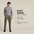 thumbnail image 3 of Men's Dockers® Stretch Easy Khaki Classic-Fit Pleated Pants Color: Dockers Navy Size: 44X30, 3 of 3