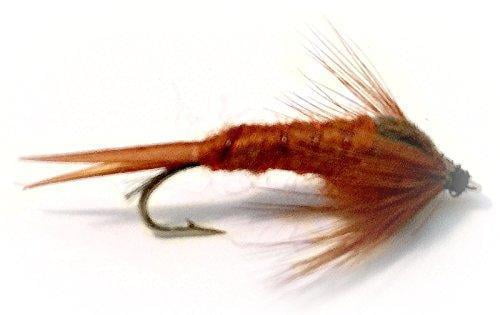Sow Bug Nymph Wet Fly Assortment Brown 1 Dozen