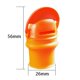 thumbnail image 3 of Batería de Cocina Separador de vegetales Cortador de pulgar Protector de dedos Juego de cuchillos para cosechar (C), 3 of 5