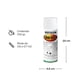 thumbnail image 3 of pintura rust-oleum para alta temperatura blanco de 340 gr, 3 of 8