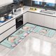 thumbnail image 1 of Fiudx Juego de Tapetes de Pascua, Felpudo Absorbente y Antideslizante, Alfombra de Cocina de Secado Rápido, Decoración Multiusos para El Hogar, para Usar En La Entrada de La Cocina o El Porche, Elega, 1 of 6