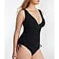 thumbnail image 3 of Dani Solids Plunge Tankini Top Swimsuit, 3 of 5