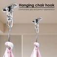 thumbnail image 6 of AEVXKHI 2 Pack Ceiling Swing Mount, Stainless Steel 360° Swing Hangers, Free Swivel Swing Hooks for Yoga Swing, Indoor Outdoor Swing Set, Porch Swing Hanger Hook, 6 of 10