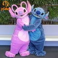 thumbnail image 2 of Disfraz de mascota azul de Lilo y Stitch, personaje de dibujos animados de Disney, disfraz publicitario, disfraz de animal para fiesta de carnaval, trajes de cosplay, 2 of 5