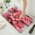 thumbnail image 5 of Tyidzon Front Door Mat Flower Pattern Diatomaceous Earth Bath Mat Bathroom Water Absorption Slip Resistance Easy Clean Floor Mat Clearance!, 5 of 5