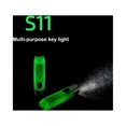 thumbnail image 2 of BlueUsb-c bolsillo llavero linterna impermeable carga rápida advertencia linternas para senderismo Camping fiesta favores, 2 of 5