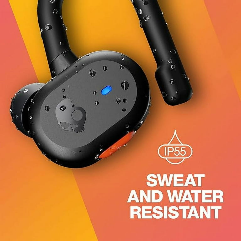 Skullcandy Push Active XT True Wireless Sport In Ear Headphones with Microphone Noise Cancelling Bluetooth Black Walmart