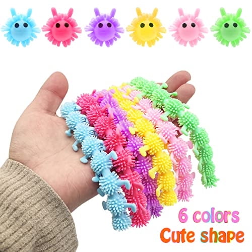 18 piezas de cuerda estirada Fidget juguetes sensoriales, juguetes relajantes para niños y Dshengoo Dshengoo