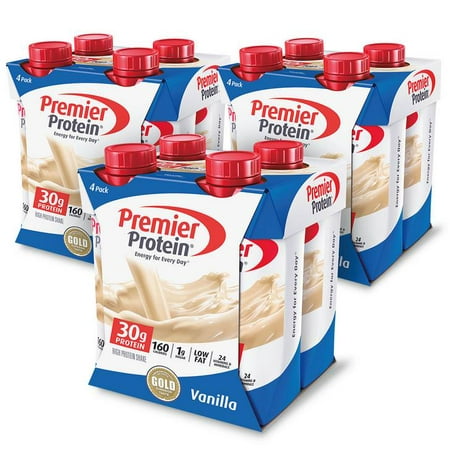 Premier Protein Shake, Vanilla, 30g Protein, 12 Ct (2 (Best Protein Shakes After Gastric Sleeve Surgery)