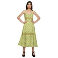 thumbnail image 1 of Moomaya Robe Maxi Sans Manches à Bretelles Spaghetti Ajustables pour Femmes Grande Taille, 1 of 6