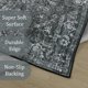 thumbnail image 2 of Alfombra antideslizante Rug Morebes, 8 x 10 cm, color negro, lavable, vintage, 2 of 8