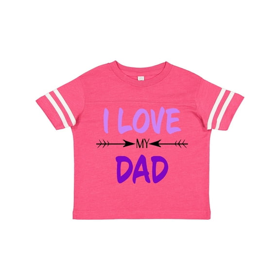 Inktastic I Love My Dad Fathers Day Boys or Girls Toddler T-Shirt