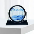 thumbnail image 3 of jifeng 3D Picture Photo Hourglass Scenery Painting Plastic Frame Toys Round A, 3 of 8