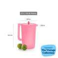 thumbnail image 3 of Tupperware Heritage 1 Gallon Plastic Pitcher with Lid, Pink, 3 of 7