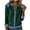 Army Green, variant on Womens Full Zip Trendy Jacket Patchwork Sweatshirt Lapel Collar Long Sleeve Colorblock Casual Spring Fall Tops (XL, Black)