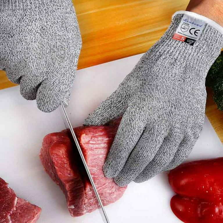 Cut Resistant Gloves,Gardening Gloves Work Gloves, Level 5 Anti-cut Gloves Safe Kitchen Cutting Gloves,Comfortable and Elastic Fit, Durable and Light
