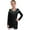 Light Green, variant on Aislor Kids Girls Shiny Beads Long Sleeve V Neck Gymnastic Leotard Dance Yoga Bodysuit with Shorts Red 10