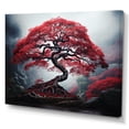 thumbnail image 2 of Designart "The Elegance of the Red Japanese Maple" Japan Art Canvas Print, 2 of 5