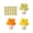 Mixed colors, variant on lanema Set Of 3 Funny Star Themed Leakproof Cosmetic Bottles Ideal For Gym And Trips