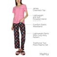 thumbnail image 3 of MeMoi Women's Sweater Cats Two Piece PJ Set in a Bag - Womens - Female, XL, Black, 3 of 7