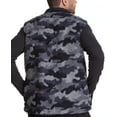 thumbnail image 2 of Champion Mens AOP Reversible Sherpa Vest Medium Cammo Gravel Path Grey /Black, 2 of 3