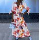 thumbnail image 2 of Vestido de terciopelo con cuello alto, manga larga y bolsillos para mujer - Corte holgado informal, poliéster, para uso diario - Tallas S-XXL, 2 of 7