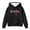 Black, variant on Hoodies Girls Cute Long Sleeve Girls Hoodie Sweatshirt Soft Pullover Tops with Pocket Kawaii Cartoon Anime Workout Clothes Back to School Outfit