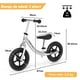 thumbnail image 3 of Bici Equilibrio de Aluminio para Niños Bici de Empuje con Manillar y Asiento Regulables 2 Ruedas en Espuma EVA 87 x 39 x 55-63 cm Negro, 3 of 8