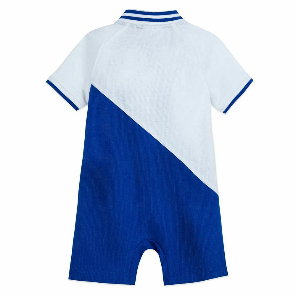 Disney Store Donald Duck and Mickey Mouse Romper Bodysuit Outfit for Baby Size 0 3 Months