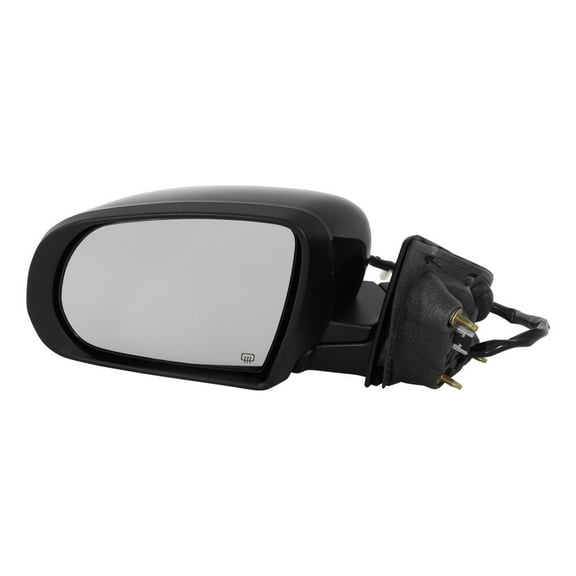 KarParts360 For Jeep Compass 2017-2023 Door Mirror Driver Side | Textured Black | Paint To Match Cover | Power | Foldaway | Heated | With Memory | Replacement For CH1320498 | 68365137AA