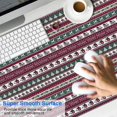 thumbnail image 2 of Long Mouse Pads for Desk,Green and Red Christmas Pattern Desk Mats on Top Of Desks, Desk Mouse Pad Extra Large with 3mm Non-Slip Base and Stitched Edge for Gaming,Office,Work,Home 47.3x23.6in, 2 of 5